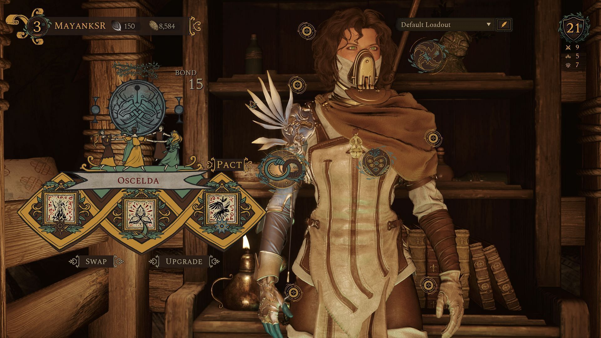 Oscelda pact skills provide lots of crowd control (Image via Digital Extremes)